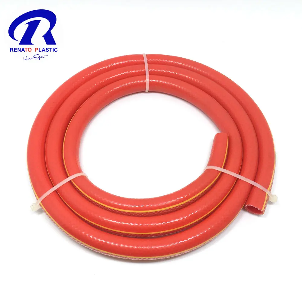 1/2 Inch Flexible PVC Transparent Fiber Reinforced Hose